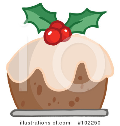 Christmas Pudding Clipart #102250 by Hit Toon