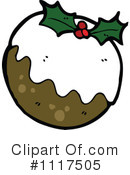 Christmas Pudding Clipart #1117505 by lineartestpilot