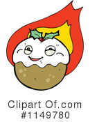 Christmas Pudding Clipart #1149780 by lineartestpilot