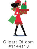 Christmas Shopping Clipart #1144118 by peachidesigns