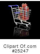 Christmas Shopping Clipart #25247 by KJ Pargeter