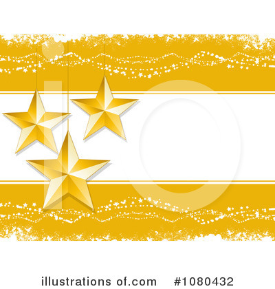 Royalty-Free (RF) Christmas Stars Clipart Illustration by elaineitalia - Stock Sample #1080432