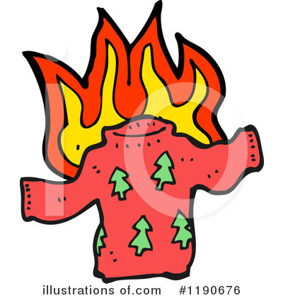 Royalty-Free (RF) Christmas Sweater Clipart Illustration by lineartestpilot - Stock Sample #1190676