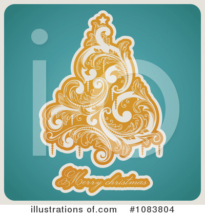 Royalty-Free (RF) Christmas Tree Clipart Illustration by elena - Stock Sample #1083804