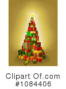 Christmas Tree Clipart #1084406 by AtStockIllustration