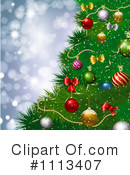 Christmas Tree Clipart #1113407 by KJ Pargeter