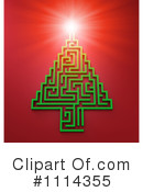 Christmas Tree Clipart #1114355 by Mopic