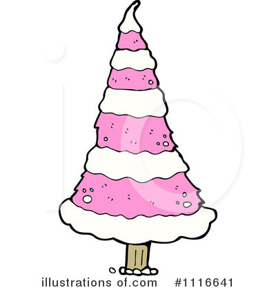 Royalty-Free (RF) Christmas Tree Clipart Illustration by lineartestpilot - Stock Sample #1116641