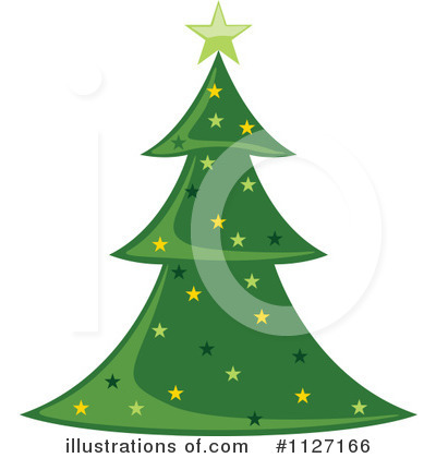 Royalty-Free (RF) Christmas Tree Clipart Illustration by dero - Stock Sample #1127166