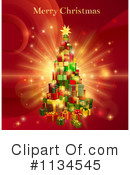 Christmas Tree Clipart #1134545 by AtStockIllustration