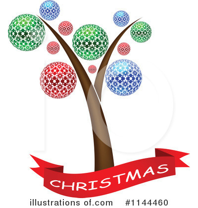 Christmas Tree Clipart #1144460 by Andrei Marincas