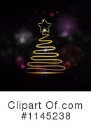 Christmas Tree Clipart #1145238 by elaineitalia