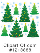 Christmas Tree Clipart #1218888 by visekart