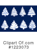 Christmas Tree Clipart #1223073 by Vector Tradition SM