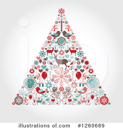 Royalty-Free (RF) Christmas Tree Clipart Illustration by OnFocusMedia - Stock Sample #1260689