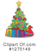 Christmas Tree Clipart #1270149 by visekart