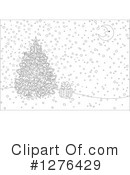 Christmas Tree Clipart #1276429 by Alex Bannykh