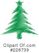 Christmas Tree Clipart #228739 by KJ Pargeter