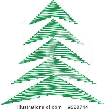 Evergreen Tree Clipart #228744 by KJ Pargeter