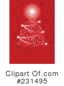 Christmas Tree Clipart #231495 by Pushkin
