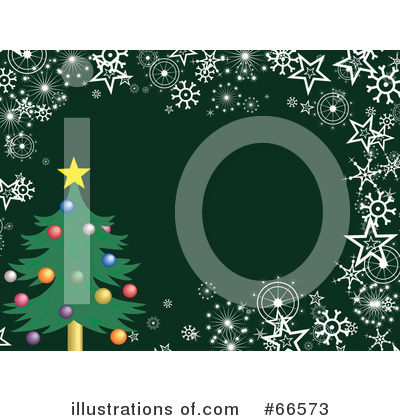 Royalty-Free (RF) Christmas Tree Clipart Illustration by Prawny - Stock Sample #66573