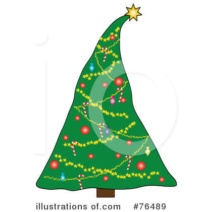 Christmas Tree Clipart #76489 by Pams Clipart