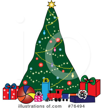 Christmas Gifts Clipart #76494 by Pams Clipart