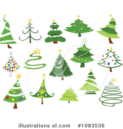 Christmas Tree Clipart #1083536 by yayayoyo