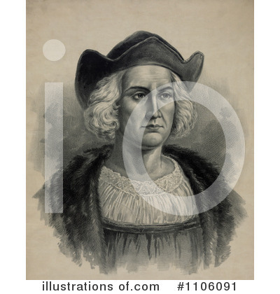 Christopher Columbus Clipart #1106091 by JVPD