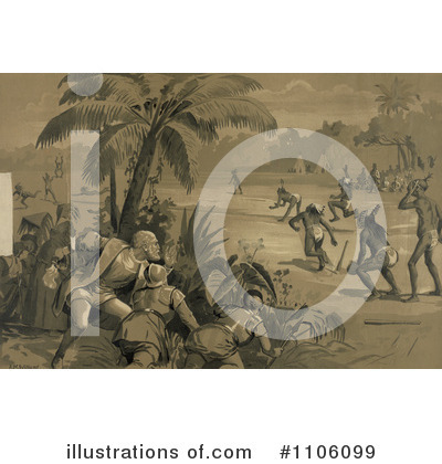 Royalty-Free (RF) Christopher Columbus Clipart Illustration by JVPD - Stock Sample #1106099