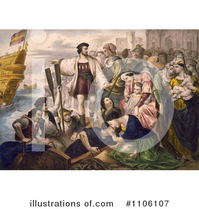 Christopher Columbus Clipart #1106107 by JVPD