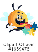 Chubby Bee Clipart #1659476 by Morphart Creations