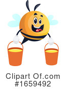 Chubby Bee Clipart #1659492 by Morphart Creations