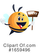 Chubby Bee Clipart #1659496 by Morphart Creations
