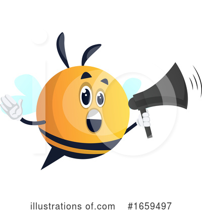 Royalty-Free (RF) Chubby Bee Clipart Illustration by Morphart Creations - Stock Sample #1659497