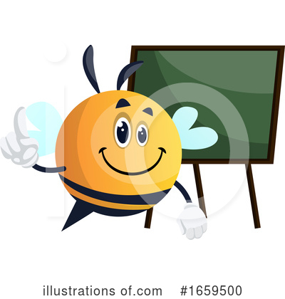 Chubby Bee Clipart #1659500 by Morphart Creations