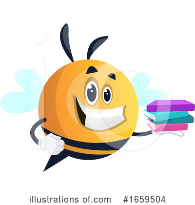 Royalty-Free (RF) Chubby Bee Clipart Illustration by Morphart Creations - Stock Sample #1659504