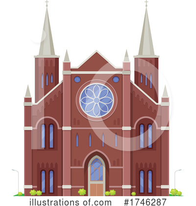 Church Clipart #1746287 by Vector Tradition SM
