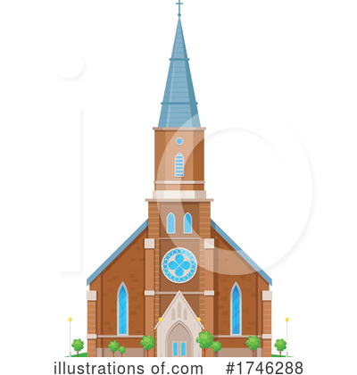 Cathedral Clipart #1746288 by Vector Tradition SM