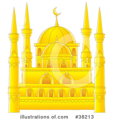 Royalty-Free (RF) Church Clipart Illustration by Alex Bannykh - Stock Sample #38213