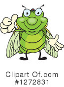 Cicada Clipart #1272831 by Dennis Holmes Designs