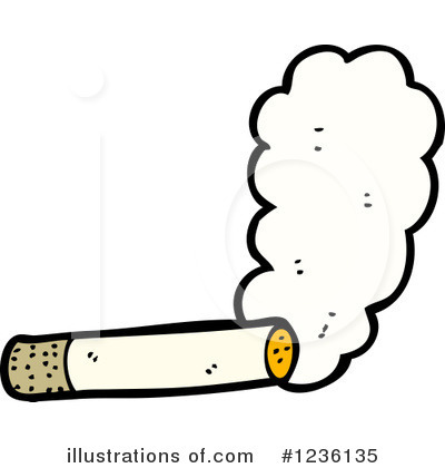 Royalty-Free (RF) Cigarette Clipart Illustration by lineartestpilot - Stock Sample #1236135