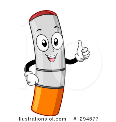 Royalty-Free (RF) Cigarette Clipart Illustration by BNP Design Studio - Stock Sample #1294577