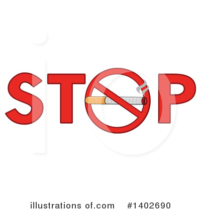 Cigarette Clipart #1402690 by Hit Toon