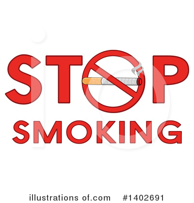 Cigarette Clipart #1402691 by Hit Toon