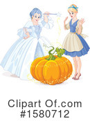 Cinderella Clipart #1580712 by Pushkin