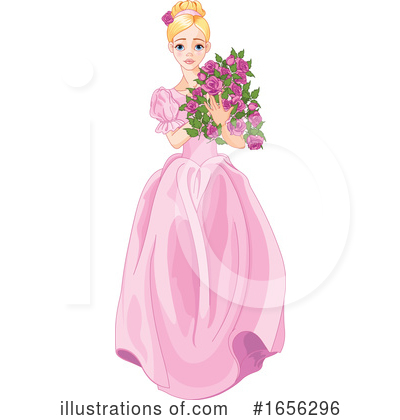 Royalty-Free (RF) Cinderella Clipart Illustration by Pushkin - Stock Sample #1656296