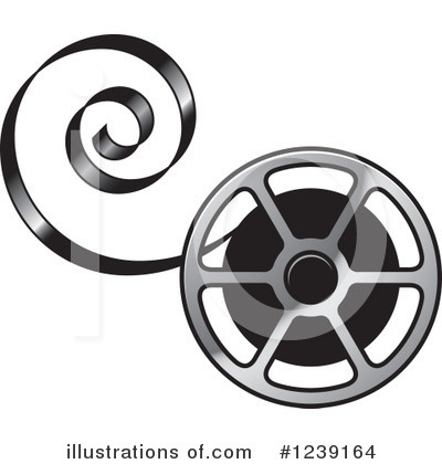 Royalty-Free (RF) Cinema Clipart Illustration by Lal Perera - Stock Sample #1239164