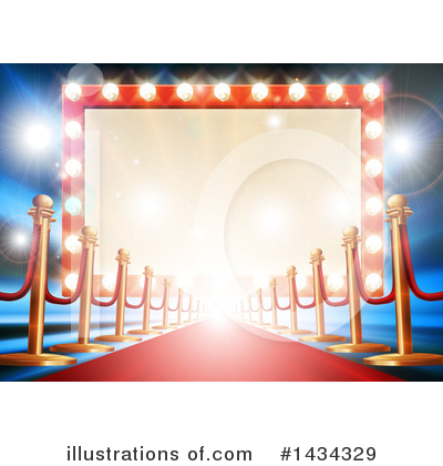 Royalty-Free (RF) Cinema Clipart Illustration by AtStockIllustration - Stock Sample #1434329