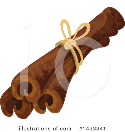 Royalty-Free (RF) Cinnamon Clipart Illustration by Vector Tradition SM - Stock Sample #1433341